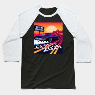 Class of 2025 Senior Graduation Shirt - High School Leaving 2025 Vintage Design Baseball T-Shirt